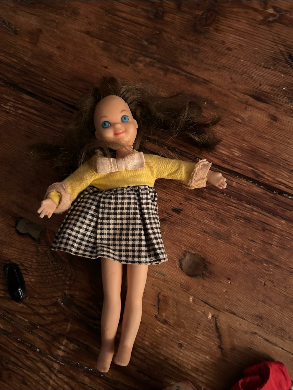 Vintage Tutti Doll with outfits and shoes